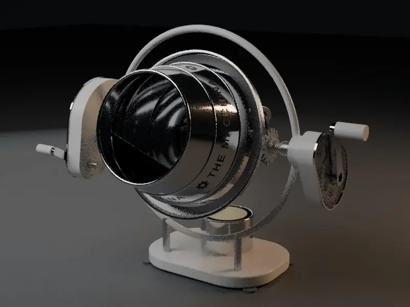 Render of the 3D model