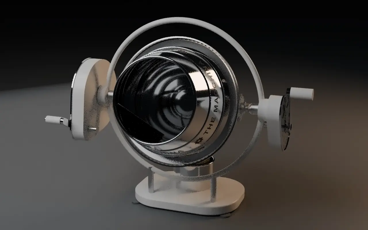 Render of the 3D model